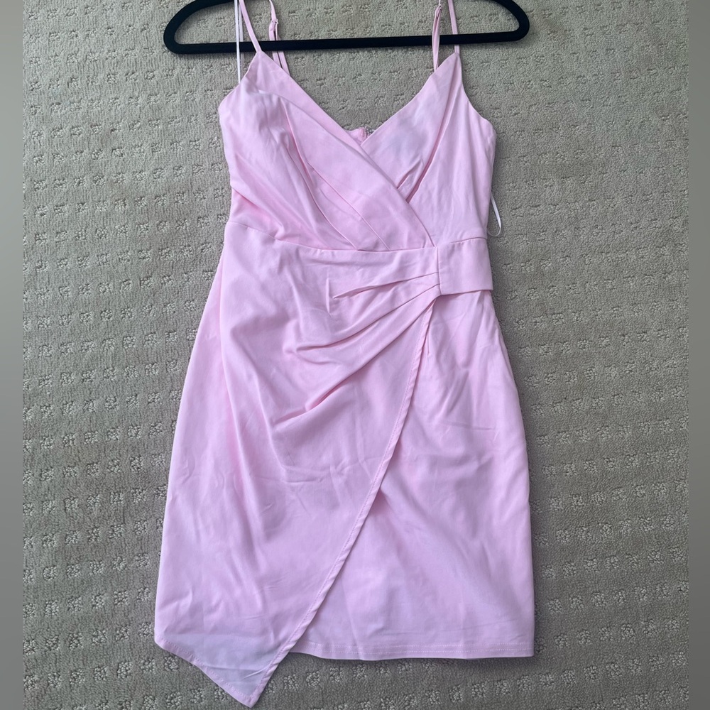Revolve pink mini dress